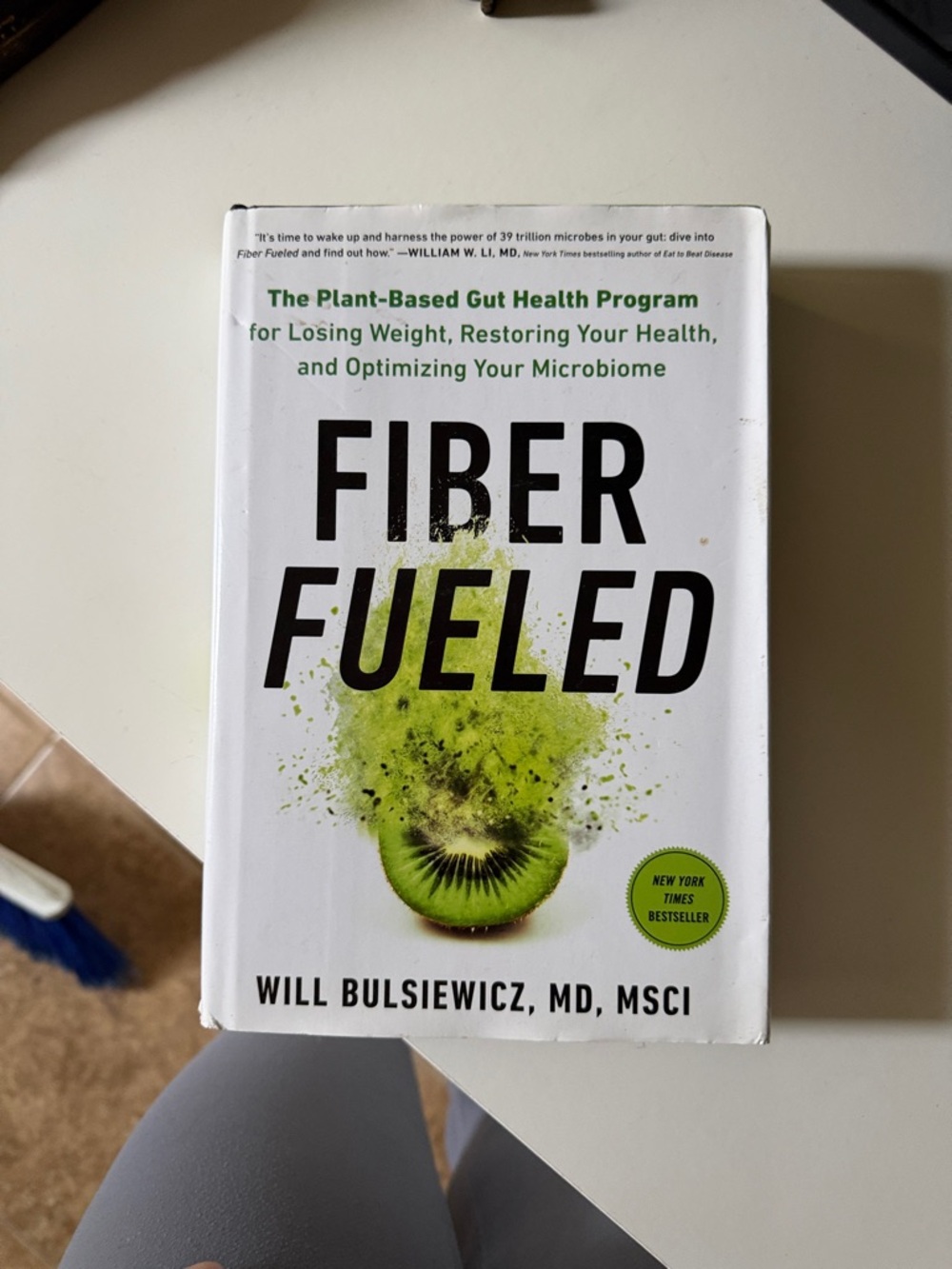 Fiber Fueled by Will Bulsiewicz - White & Green Hardcover